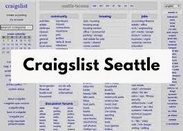 Craigslist Seattle